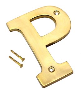 Brass House Hotel Door Name Alphabets <b>Wall</b> Plaque Elegant Alphabet Letters for Home Office Hotel Decor - Product Image 6
