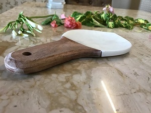 Custom Logo Wood Marble Spoon Rest <b>Holder</b> <b>Chopstick</b> and Cooking Utensil <b>Holder</b> for Christmas Space Valentine Gift - Product Image 4