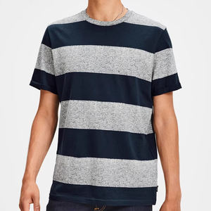 Camisetas para Hombre con Estampado DTG, Camiseta Personalizada para Hombre, 100% Algodón, Lavado Ácido, Estampado de Banda Negra, Mangas Cortas, Tejido de Punto Oversize - Product Image 2