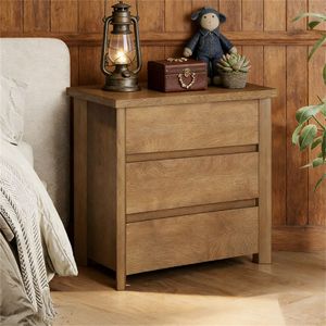 Large <b>Storage</b> Space <b>Bedside</b> Table Nightstand with Space Saving Design <b>Storage</b> Cabinet - Product Image 4