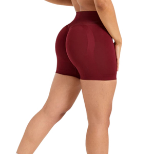 Shorts Deportivos Sin Costuras para Mujer, Cintura Alta, Elásticos, para Gimnasio, Fitness, Running, Ciclismo, Yoga, Ropa Deportiva, Logotipo Personalizado - Product Image 2