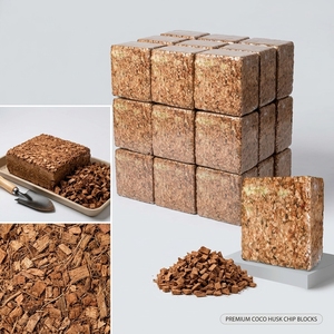 Triple Washed Coco Husk Chips for Hydroponic Gardening Planting Fertilizer Application-High Water Retention Organic Matter - Product Image 6