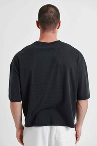 Camiseta de Hombre de Alta Calidad, Talla Grande, 100% Algodón, Manga Corta, Cuello Redondo, Corte Casual, Largo Regular, Secado Rápido, Logotipo Personalizado - Product Image 2