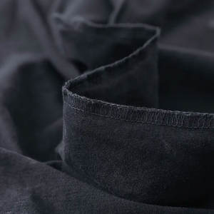 Camiseta al por mayor con logo personalizado impreso, lavada al ácido, para hombre, manga corta, uso casual, 100% algodón, corte holgado, camiseta lavada al ácido. - Product Image 4