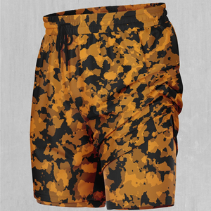 Shorts décontractés pour hommes à sublimation couleur personnalisée, 100 % polyester, séchage rapide et respirant, taille haute avec cordon de serrage - Nouveauté 20026, vente chaude - Product Image 6
