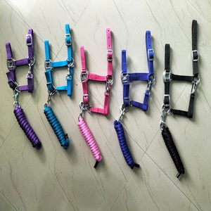 สายจูงม้าแบบคลาสสิกน้ำหนักเบา EQUIHAWK MVE-1020 ทำจากโพลีโพรพิลีนบุนุบัค พร้อมแผ่นรองไนลอนแบบปรับแต่งได้  อะไหล่โลหะผสมสังกะสีและทองเหลือง มีหลายขนาด - Product Image 5