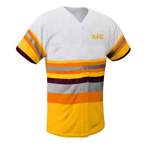 Uniforme de Béisbol Clásico, Ligero y de Secado Rápido, 100% Poliéster, para Equipos Deportivos, con Logotipo Personalizado para Adultos, Todas las Tallas - Product Image 4