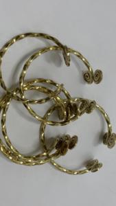 Handmade Brass Bangles Traditional Indian Cuff <b>Bracelets</b> Ethnic Fashion Jewelry Adjustable <b>Boho</b> Wholesale Export OEM - Product Image 2