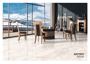 กระเบื้องเซรามิกปูพื้นลายหินอ่อนขนาด 600x1200 มม. ผิวเงา สำหรับห้องนั่งเล่นในวิลล่าหรูหรา ดีไซน์ทันสมัย ใช้สำหรับอพาร์ทเมนต์ หนา 8 มม. - Product Image 6