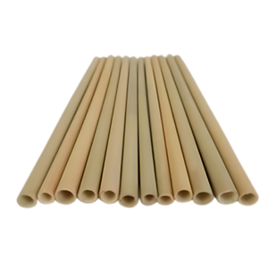 Pailles à boire en bambou naturel, vente en gros, accessoires écologiques pour boissons - Product Image 5