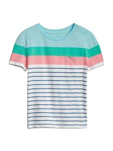 Custom <b>Men's</b> Neck Short Sleeve T-shirt 100% Cotton Casual Pre-<b>Washed</b> Fabric Silk Screen Printed Fabric Knitted Samples Available - Product Image 6