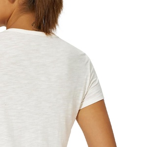 Venta al por mayor 100% algodón mujeres camisetas moda caliente transpirable secado rápido verano Tops logotipo personalizado Jersey tela de alta calidad - Product Image 4
