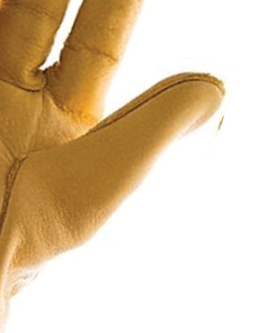 Guantes de Trabajo EN420 para Mecánicos, Duraderos, de Cuero Sintético, Poliéster Suave, Antivibración, Reductores de Impactos, Ajustables - Product Image 2