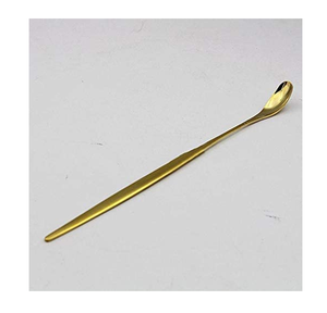 Cuillère de bar en laiton de qualité supérieure, ustensile de bar à long manche, fournisseur en gros de cuillères de bar en laiton - Product Image 1