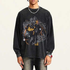 Sudadera unisex personalizada al por mayor con estampado digital, mangas largas y tela premium, ideal para marcas de ropa urbana de temporada. - Product Image 3