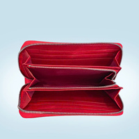 Großhandel echte Krokodil leder Damen Geldbörse Mode Clutch Geldbörsen lange und stilvolle Größe 19x10x2cm
