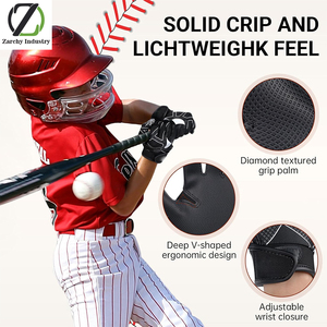 Guantes de Bateo de Béisbol para Jóvenes, Guantes de Softbol/Teeball con Super Agarre para Niños y Niñas, de Cuero, Transpirables, para Invierno - Product Image 3