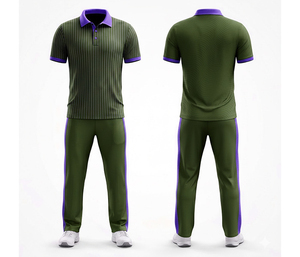 Ensemble de vêtements de cricket pour hommes, léger, à séchage rapide, pour une performance professionnelle, uniforme de cricket personnalisé imprimé - Product Image 4