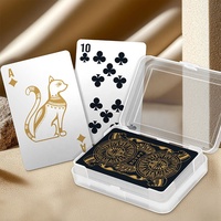 Cartes à Jouer Souvenirs Égyptiens - Cartes Durables à Finition Lisse avec Revêtement à Base d'Eau, Conception Personnalisée pour Usage Familial