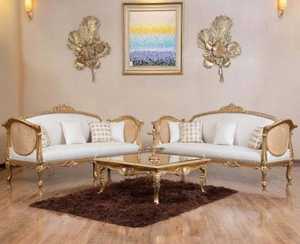 Traditional Hand Curved <b>Living</b> <b>Room</b> <b>Sofa</b> Set Furniture Royal Classic <b>Sofa</b> Set Antique <b>Sofa</b> set Fiber Upholstered <b>Sofa</b> Set - Product Image 1