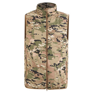 Relevo Men's Camouflage Quilted <b>Jacket</b> Lightweight <b>Packable</b> Soft Breathable Warm Sleeveless Outerwear - Product Image 1