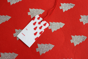 High Luxury Quality Custom Multicolour Printed By Silver Screens For Ceremonies & Festivals Recycled Cotton Papers Tags - Product Image 3