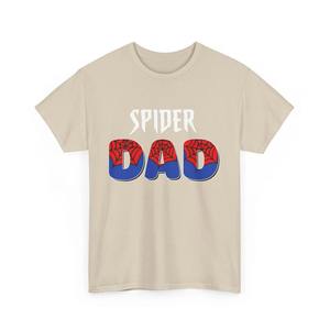 Camiseta con diseño divertido de Spider Love para hombres y padres, 100% algodón, ecológica, transpirable, informal, de manga corta - Product Image 2
