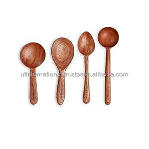 Cuchara de madera con protección ambiental, juego de utensilios de cocina de madera, espátula, cuchara - Product Image 5