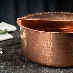 Deluxe Copper Pedicure Bowl Created For Luxury Foot Treatments Professional Beauty Services And Relaxation Therapy - Product Image 6