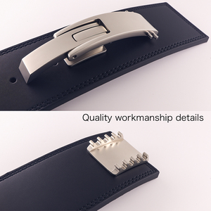 HANDSCHUHE INDUSTRIES Cowhide Gym <b>Belt</b> for Powerlifting Squats Deadlifts Bodybuilding Weight Lifting Strongman-10MM Professional - Product Image 2