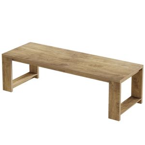 โต๊ะรับประทานอาหารทรงสี่เหลี่ยมผืนผ้า โต๊ะทำงานและอ่านหนังสือสำหรับสองคน เหมาะสำหรับการประชุม - Product Image 5