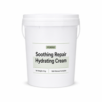 Crema Facial Semiterminada con Fórmula de Hialuronato de Sodio para Hidratación, Restauración de la Barrera Cutánea y Calmante Suave para la Piel