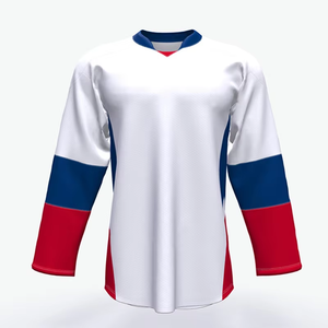 Factory Outlet Professional Custom Blank Ice Hockey Jersey 100% Polyester Digital Print - Product Image 4