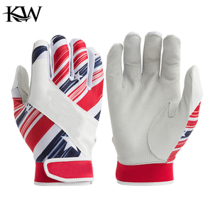 ถุงมือตีเบสบอลคุณภาพสูง ดีไซน์ตามหลักสรีรศาสตร์  บุนวมนุ่มพิเศษ ช่วยเพิ่มการยึดเกาะ  รูระบายอากาศ ทนทาน สวมใส่สบาย เหมาะสำหรับการฝึกซ้อม - Product Image 1