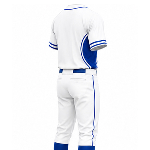 Uniforme de baseball pour hommes à la mode, personnalisable, prix bas, polyester de haute qualité, respirant, vêtements de sport d'extérieur - Product Image 4