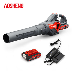 Souffleur à feuilles sans fil au lithium 40V AOSHENG professionnel à faible bruit, souffleur de jardin au lithium - Product Image 1
