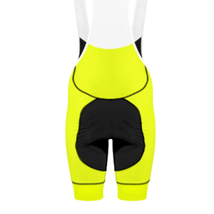 Ensemble de shorts de cyclisme pour hommes 9d, noir, jaune fluo, respirant, vêtements de vélo performants - Product Image 5