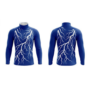 Maillot de football compressif durable, coupe athlétique, tissu à séchage rapide pour l'entraînement de football et les exercices quotidiens - Product Image 1
