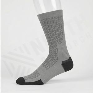 Chaussettes de cyclisme personnalisées pour hommes, respirantes, anti-transpiration, sportives, athlétiques, pour le vélo de route, performance, compression, extérieur, ajustement personnalisé - Product Image 3