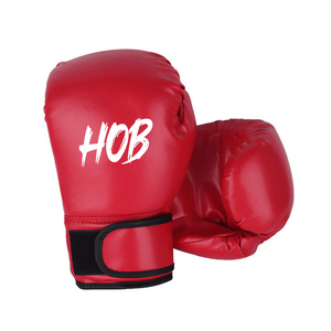 Guantes de Boxeo Personalizados con Impresión para Entrenamiento de MMA y Kickboxing, Guantes de Sparring de Cuero PU con Logotipo Personalizado - Product Image 1