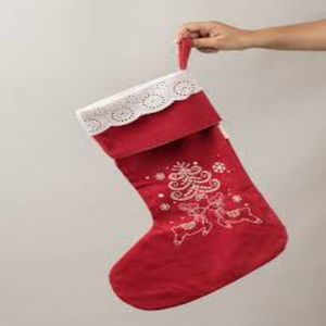 Wholesale Custom Home Fine Wool Knitted Kids Candy Gift Red Letter <b>Christmas</b> Gift Socks Bag USA - Product Image 3