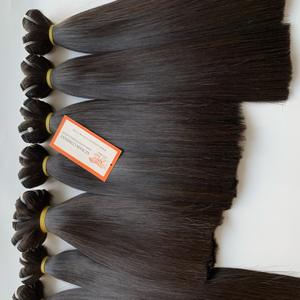 Extensiones de Cabello Virgen Remy Súper Doblemente Tramado, Cabello Vietnamita Crudo, Liso Natural, 100g, Venta al por Mayor, Envío Inmediato - Product Image 5