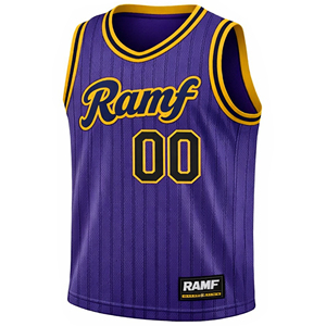 Camiseta de Baloncesto Retro Personalizada al por Mayor, Uniforme Sublimado con Logotipo Personalizado, Color y Nombre del Equipo, Ropa para Hombre y Mujer, OEM - Product Image 1