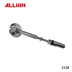 Soporte de Cable Ajustable Sin Tornillos para Montaje en Pared de Acero Inoxidable con Tensor Extendido y Placa Base Sólida para Hoteles - Product Image 2