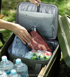 Có thể gập lại mô-đun trunkcargo mềm Túi lạnh 14L cho ngoài trời, với sợi dây Bungee - Product Image 5