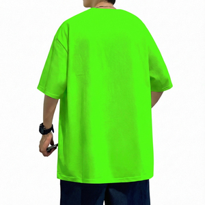 Nueva Camiseta 100% Algodón, Estilo Casual Retro Hip-Hop, Manga Corta, 300 Gramos, con Estampado, Versátil - Product Image 4