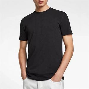 Camiseta de Jersey de algodón para hombre logotipo personalizado bordado impreso tela suave 160 GSM camiseta Unisex de calidad superior - Product Image 5