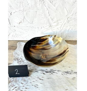 Tazón de Servir Hecho a Mano con Cuerno de Búfalo Natural y Ecológico, Imitación Antigua, para Ensaladas, Frutas, Nueces y Alimentos Secos - Product Image 4