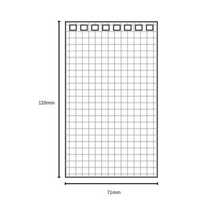 สมุดโน้ตแบบห่วง LIHIT LAB รุ่น N1660S สำหรับ N1961 ผลิตในญี่ปุ่น - Product Image 2