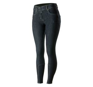 Pantalon en jean à imprimé de Silicone pour femme, collant cheval cheval Jodhpur, culotte en Denim, collection 2022 - Product Image 2